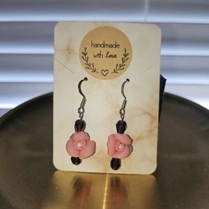Rose Earrings 🌹✨️